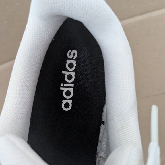 Adidas Grand Court Base Low Women's Casual Shoes White Black EE7968 Sz 7.5 - Picture 9 of 13